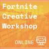 Yellow and orange background from Fornite Creative, Coder Kids icon